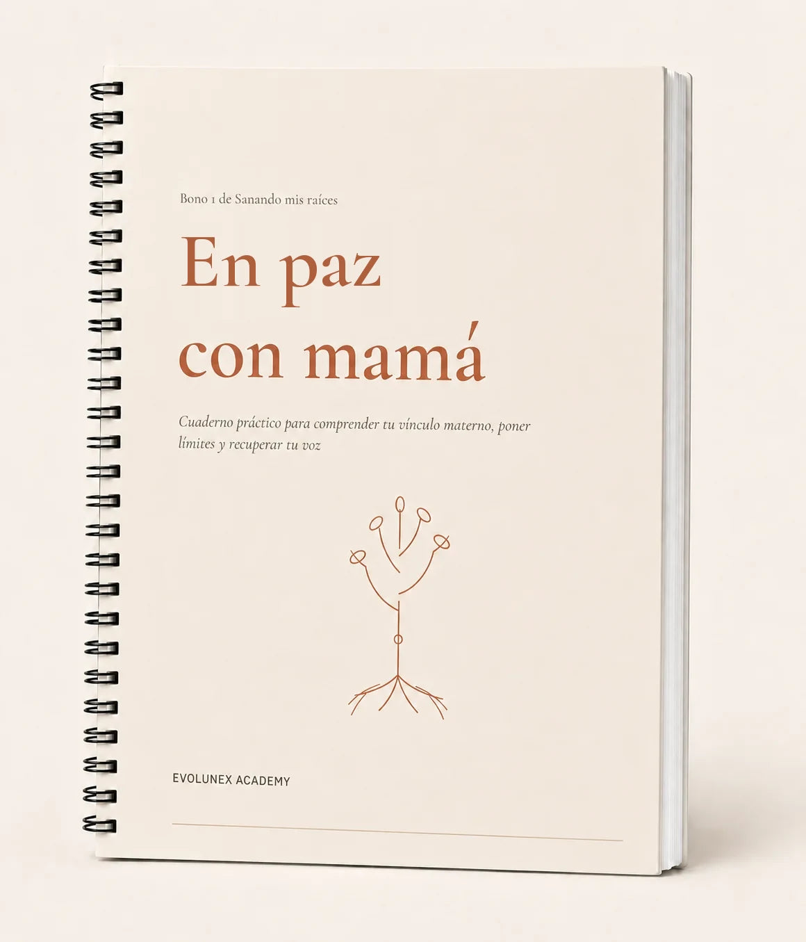 Portada de En paz con mamá
