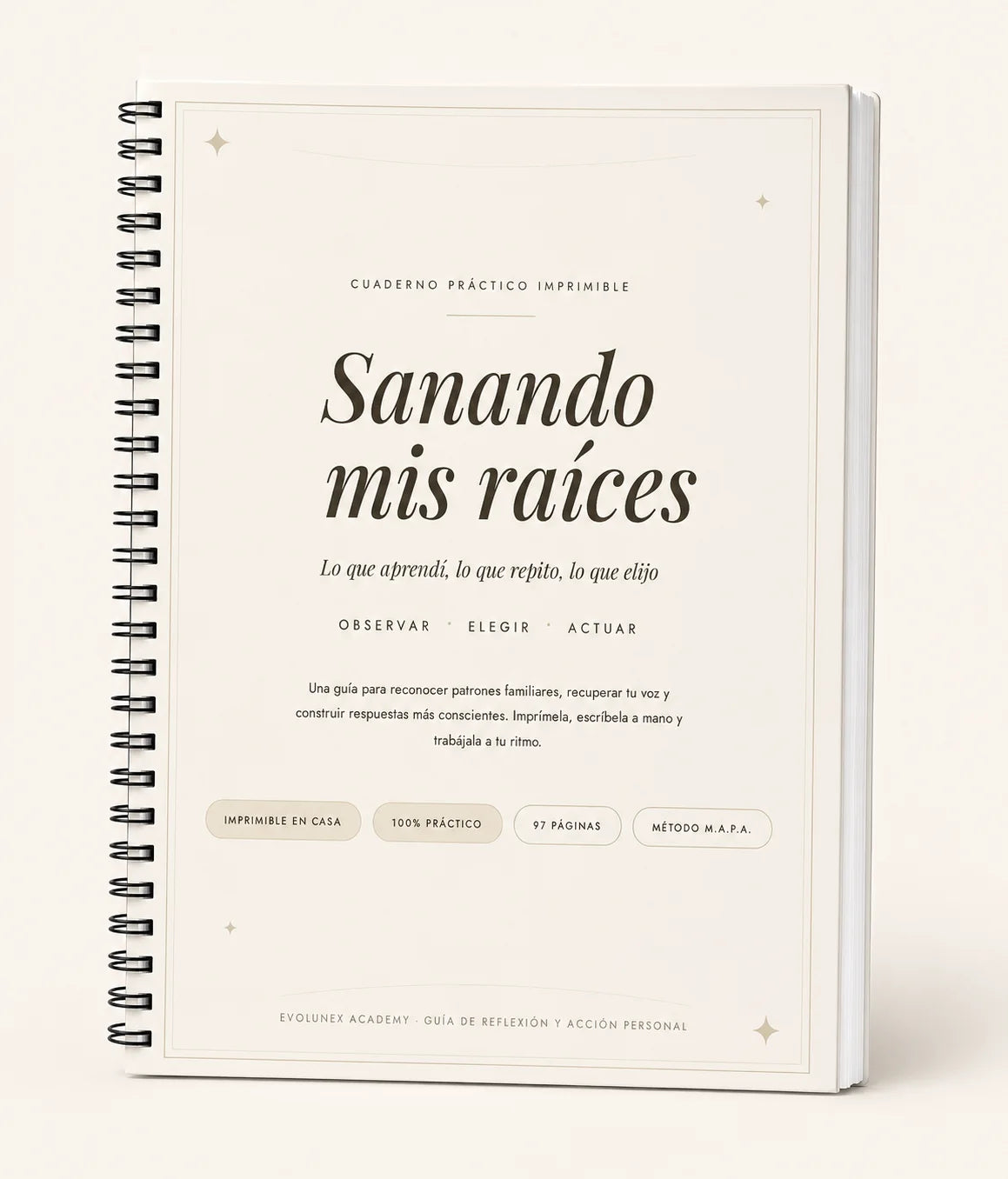 Portada de Sanando mis raíces